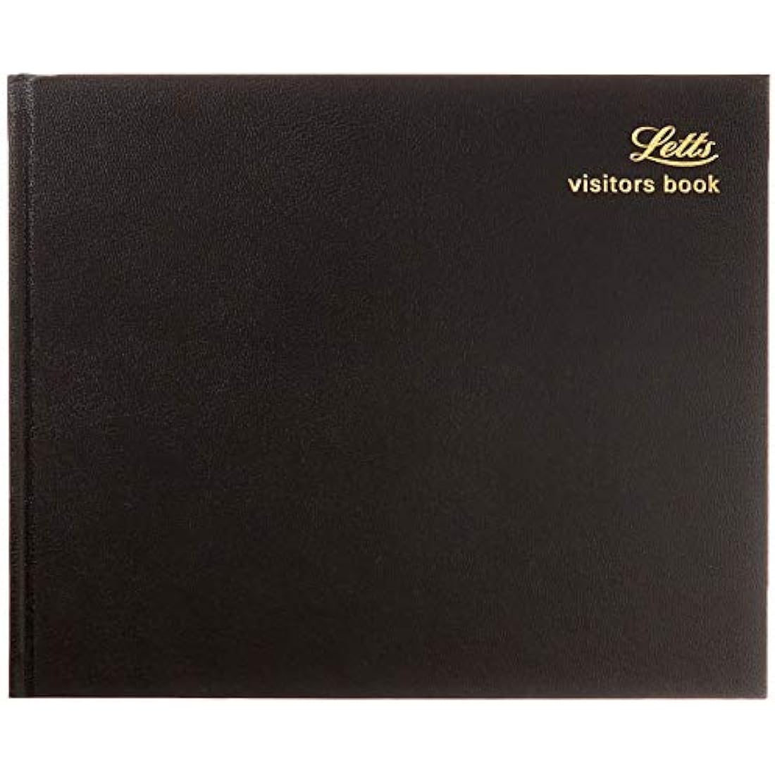 Letts Company Visitors Book - Black