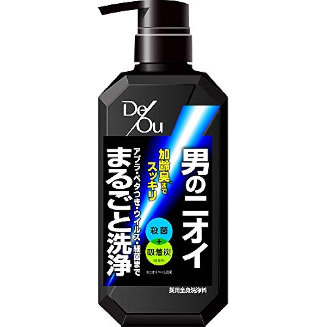 De Ou Japan Medicated Cleansing Wash pump type 520mL