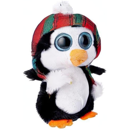 Ty UK Ltd 2008092 Beanie Boos Cheer Penguin Xmas 2020-Boo-Reg Plush Animal, Multicolor