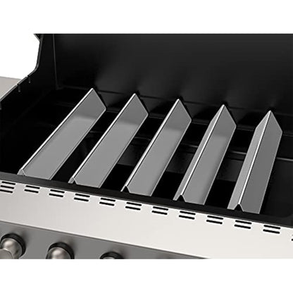 onlyfire Stainless Steel Flavorizer Bars for Weber Spirit 300 Series Gas Grill (Front Mounted Control Panel) - 7636