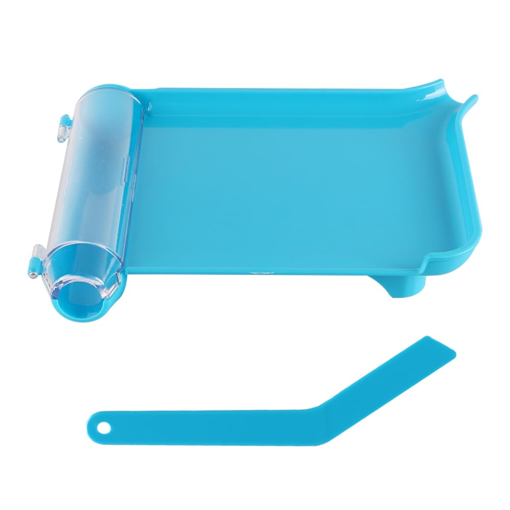 VOANZO Right-Hand Pill Counting Tray with Shovel Dispensing Tray Set A Good Helper for efficient Dispensing (Sky Blue)