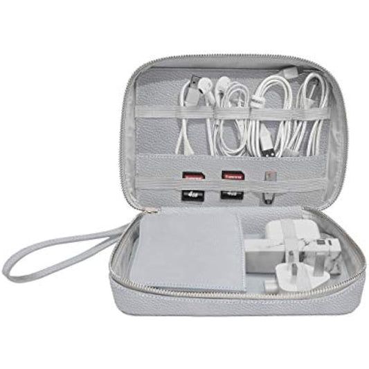 Stackers Pebble Grey Cable Tidy Bag