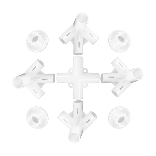 Namvo 9Pcs Gazebo Connector Set – Durable Replacement Parts for Gazebo Awning Tent Feet, Corner & Center Accessories for Outdoor Camping, Parties