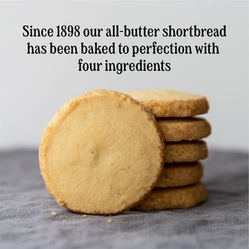 Walkers Shortbread Gluten Free Chocolate Chip Rounds, Traditional Pure Butter Scottish Recipe, 140g (Pack of 12)