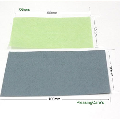 PleasingCare Oil Absorbing Facial Blotting Sheets for Oily Skin, 100 Count, Pack of 6 - Natural Bamboo Charcoal Handy Face Blotting Paper for Both Women and Men Use