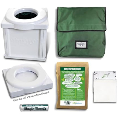 Popaloo - Portable Camping Toilet.