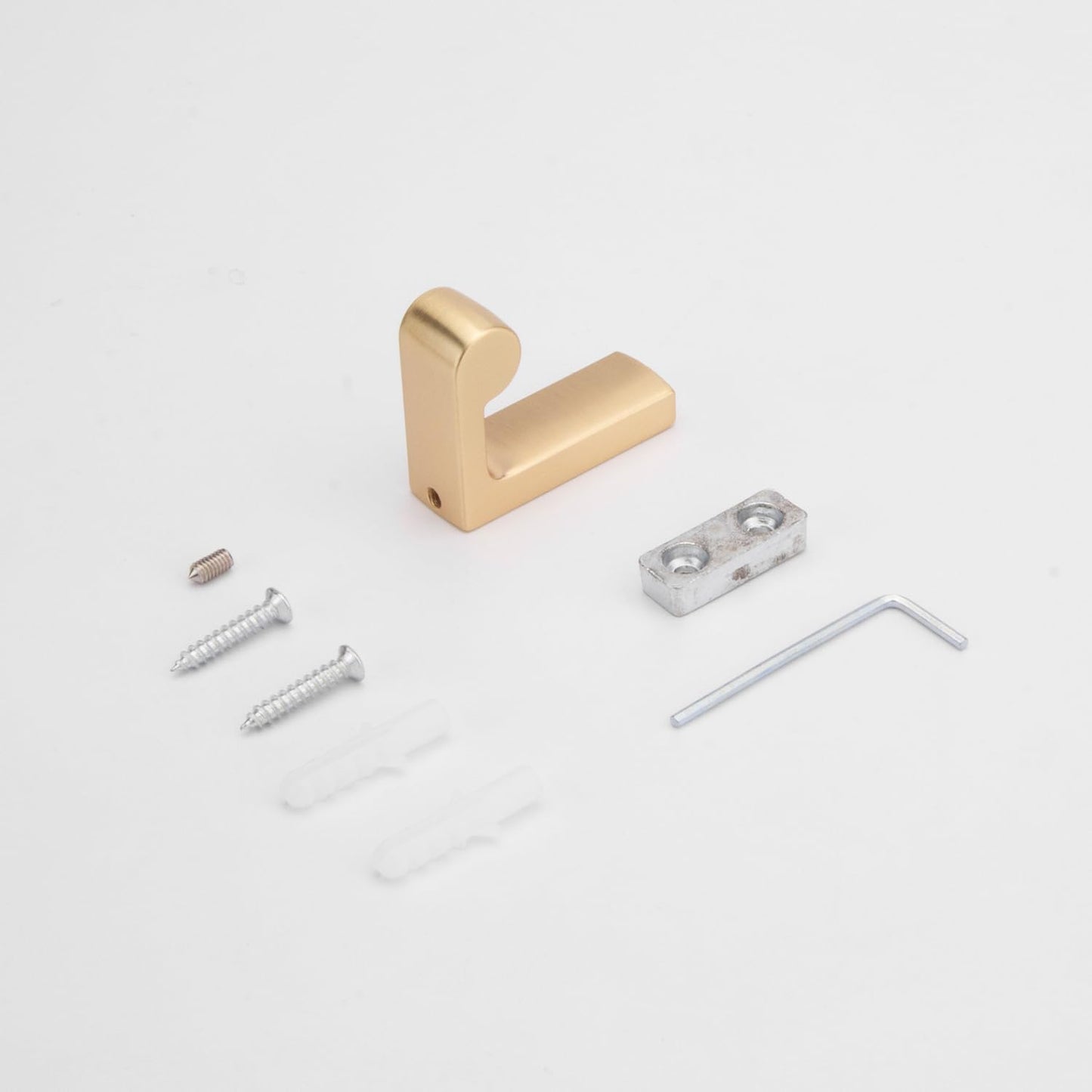 SARIHOSY Wooden and White Coat Hooks Wall Mounted, Shelves With Hooks, Coat Knobs White Pegs for Wall, Oak Coat Hooks