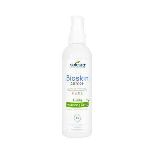 Salcura Natural Skin Therapy, Bioskin Junior Daily Nourishing Spray, Suitable For Anyone Prone To Eczema, Psoriasis & Dermatitis, Takes Away Immediate