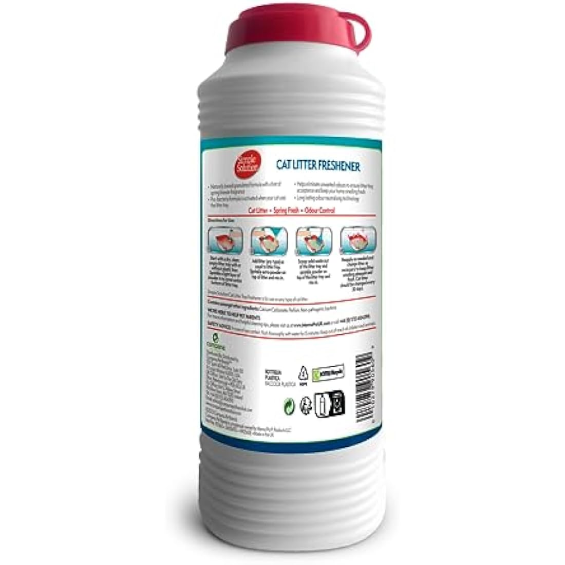 Simple Solution Cat Litter Freshener with Enzymatic Cleaning Granules 600g