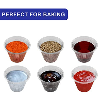 ReliMedPro Graduated Small Plastic Medicine Cups, Bulk Pack of 1000, 1 OZ (30ml) Measuring Cups for Liquid Medication, Paint, epoxy, Pills and Resin