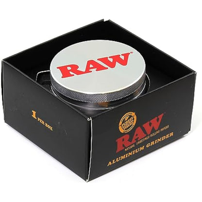 RAW 19330 Aluminium Grinder Set of 4 with Shovel 56 mm