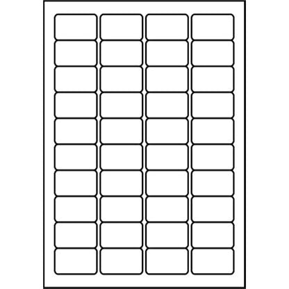 SmithPackaging A4 Self Adhesive Address Labels, 40 Labels Per Sheet, 100 Sheets, 45.7 x 25.4mm 4000 Labels