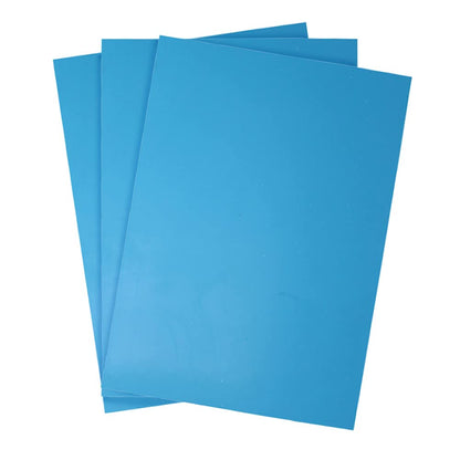 Artway Soft Cut Polymer A2 Sheets - Ideal for Printmaking/Lino Printing  Pack of 3 Sheets - Blue