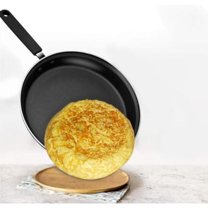 MGE World - Double Flip Pan for Tortillas - Glass-Induction - Diameter 24 cm - Black
