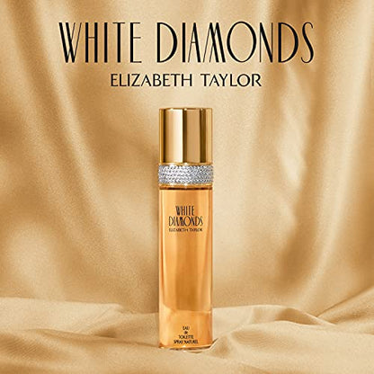 White Diamonds by Elizabeth Taylor for Women, Body Powder, 2.6-Ounce