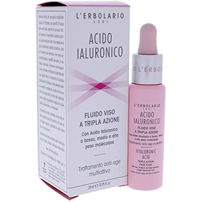 L'Erbolario Hyaluronic Acid Face Fluid Triple Action