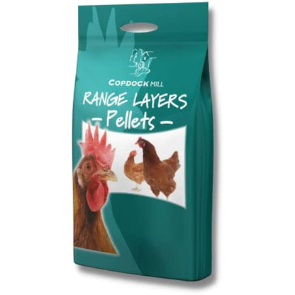 Copdock Mill Range Layers Pellets Chicken Feed 5kg – Food for Hens and Laying Poultry, Ducks, Geese, Bantams – 100% Natural Pellets