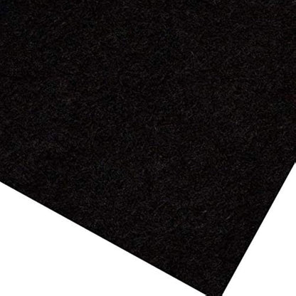 Shield-Auto-Care 4 Way Stretch Van Lining Carpet Conversion in Black Trim Bundle Kit-Includes High Temperature Trimfix Adhesive Glue (2 M + 2 Trim FIX)