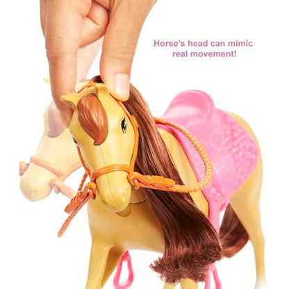 Barbie Hugs n Horses Dolls, Horses and Accessories ,GLL70