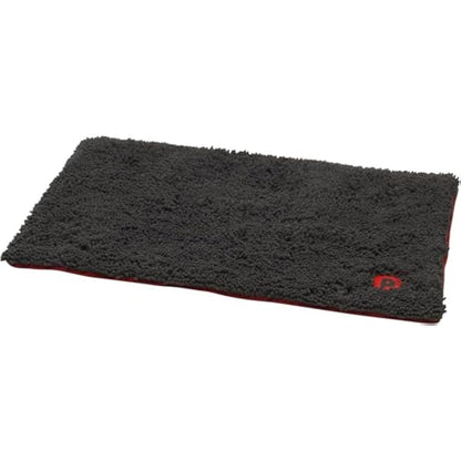 Petface Outdoor Paws Memory Foam Microfibre Crate Mat, X-Large, Black