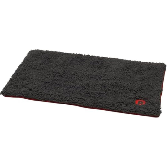 Petface Outdoor Paws Memory Foam Microfibre Crate Mat, X-Large, Black