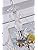 T&S 3 Light Chandelier, Pendant Lamp,Chrome,Clear.Acrylic Bedroom Living Room Ceiling Light … (Chrome) (Clear) (120)