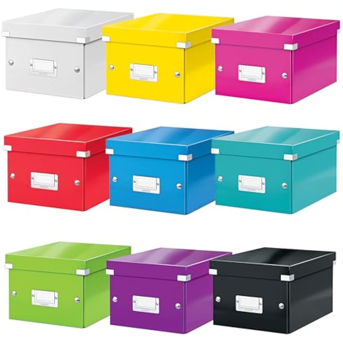 Leitz A5 Storage Box, Click and Store Range 60430016 - Small, Yellow