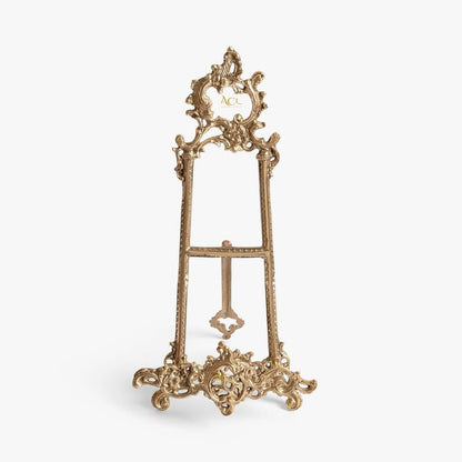 Assorted Collections ACL Brass Easel Display Stands for Art Deco, Paintings, Pictures, Decorative Plates, Wedding Signs, Menu Stand, Home Decor
