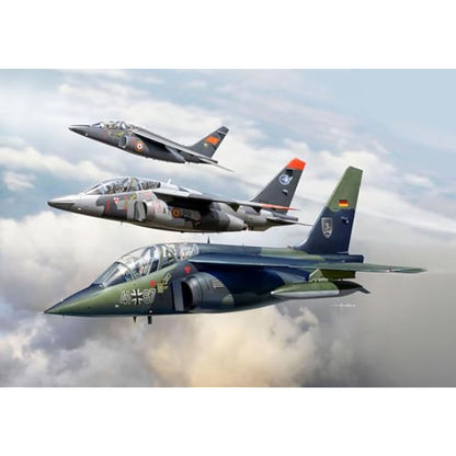 Revell 03810 50th Anniversary Alpha Jet 1:144 Scale Unbuilt/Unpainted Plastic Model Kit