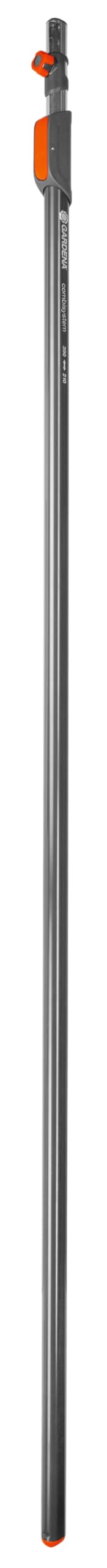 Gardena combisystem Telescopic Handle 210-390 cm: Extension handle for all combisystem tools, 210-390 cm length individually adjustable, oval handle