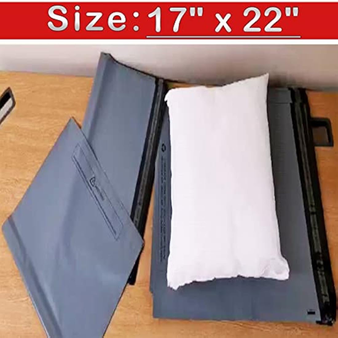 Large 50x Grey Mailing Bags 17” x 22” Polythene Self Seal Big Plastic Envelopes 100% Recyclable - Parcel Postal Postage Packaging Bags Strong Packaging Bags