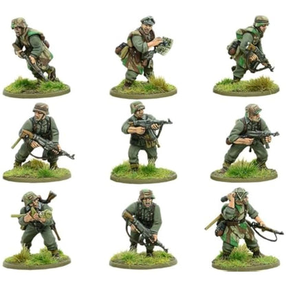 Warlord Games German Army Grenadiers Infantry - 28mm Scale Plastic Miniatures for Bolt Action Highly Detailed World War 2 Miniatures for Table-top Wargaming
