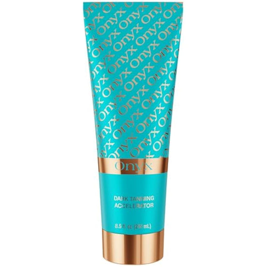 Onyx Intense Tanning Accelerator Sunbed Cream | Rapid Dark Tan Enhancer for Indoor & Outdoor Tanning | Streak-Free & Long-Lasting Hydration | Deep Conditioning Formula for Smooth, Golden Skin