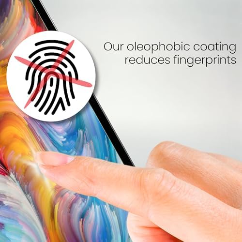 atFoliX Plastic Glass Protective Film compatible with Apple iMac 21,5 2019, 9H Hybrid-Glass FX Screen Protector