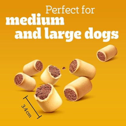 Pedigree Markies - Biscuits Dog Treats With Marrowbone, 12 x 500g