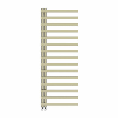 Warmehaus Bathroom Heated Warming Towel Rail 1600x600mm Brushed Brass