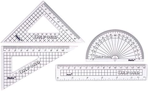 Helix 930836 Large Oxford Filled Pencil Case