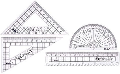 Helix 930836 Large Oxford Filled Pencil Case