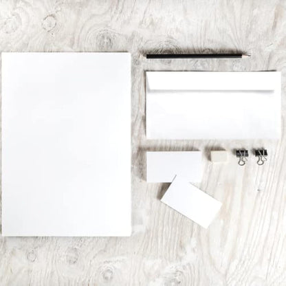 TRIPLE PRIO A4 C4 White Peel and Seal Pocket Envelopes 229 x 324 mm - Secure Self Seal No Window Design - Pack of (100)