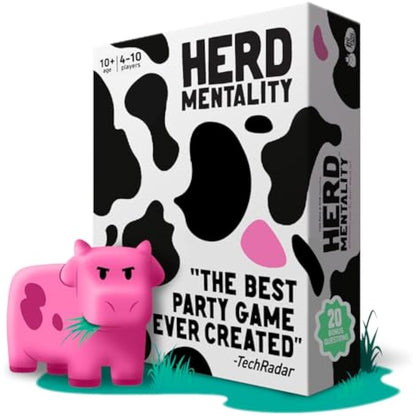 Herd Mentality – Udderly Hilarious Family Board Game for 4–20 Players | Easy to Learn, Loved by Millions, with Bonus Online Exclusive Content