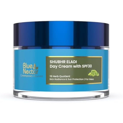 Blue Nectar Brightening and Radiance Eladi Cream with SPF 30 (Men, 50 g)