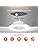 ALUSSO LED Downlights Dimmable 6W, 540lm Ultra Slim Spotlights 68-75mm, IP44 Recessed Lights Warm White 3000K Natural White 4000K Cool White 6500K for Bathroom Kitchen, White