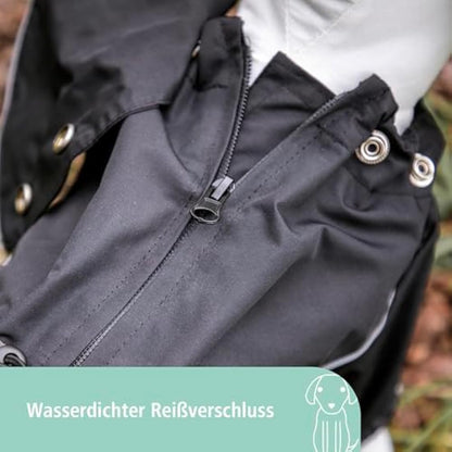 Kerbl Raincoat Manchester, XXXL, Black