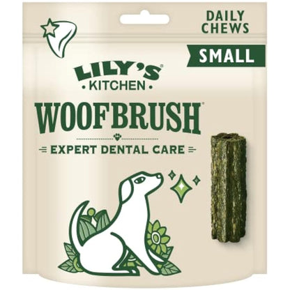 Lily's Kitchen Woofbrush Dental Chew - Natural Dental Sticks for Small Dogs (7 x 22g)