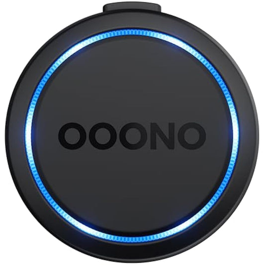 OOONO CO-DRIVER NO2 [NEW MODEL 2024] - Next Gen. Traffic Safety Alarm - Warns of Speed Cameras and Road Hazards - Rechargeable - LED Indicator - CarPlay & Android Auto Compatible