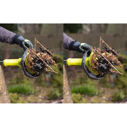 RYOBI RY18CVA-0 18V ONE+ Cordless Garden Cultivator (Bare Tool), Hyper Green
