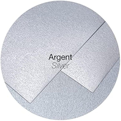 Clairefontaine - Ref 50078C - Pollen Iridescent Envelopes (Pack of 20) - 140 x 140mm in Size, 120gsm Paper, Suitable for Use with Inkjet or Laser Printers - Silver