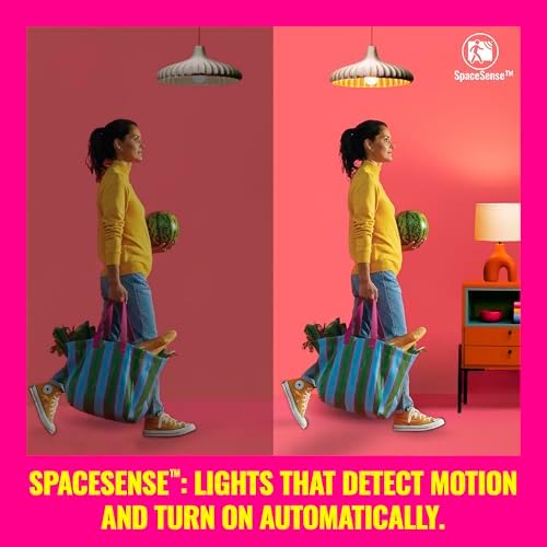 WiZ Smart LED Glass Bulb, Smart Connected WiFi Works with Alexa, Google Assistant & HomeKit, Dynamic Scenes on App, Bedroom, Kitchen, TV, Party, 4 Pack, Halloween Decorations