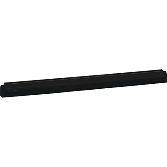 Vikan 77749 Foam Rubber Double Squeegee Replacement Blade, 24", Black