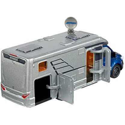 Majorette Grand Series City Hymer B-Class 780T Camper Die-Cast Toy - Larger 1:43 Scale Model - Batteries Included